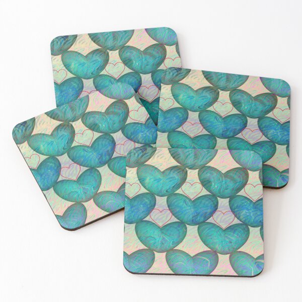 Item preview,  Blue Hearts Afloat designed and sold by LaceRenee.