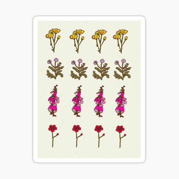 Wildflowers Sticker
