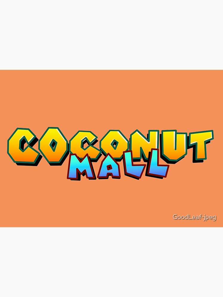 "Coconut Mall" Photographic Print for Sale by GoodLeafjpeg Redbubble
