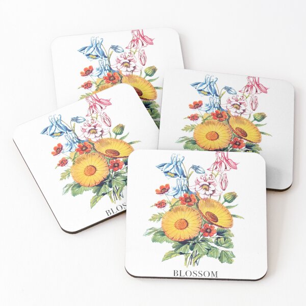 Artikelvorschau, Blumenillustration mit inspirierendem Zitat entworfen und verkauft von the-cold-dots.