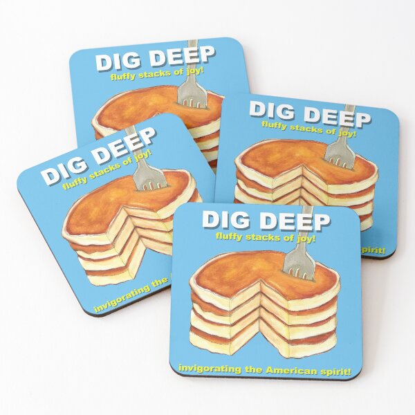 Item preview, Dig Deep Pancake designed and sold by Nancy Whitcraft.