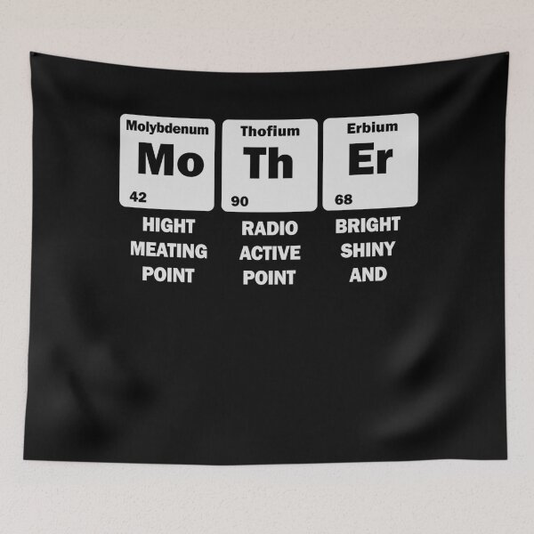 Item preview, Mother Science Chemistry Periodic Table designed and sold by trathai1012.