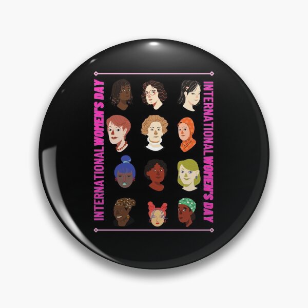 Item preview, International Women's Day design women's faces designed and sold by Archer25.