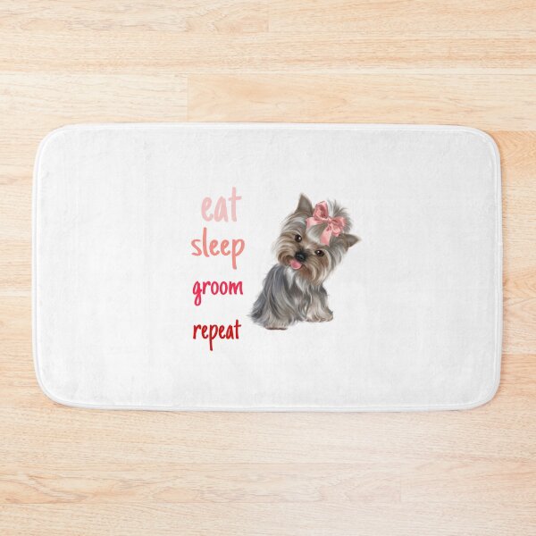 Item preview,  Dog grooming eat sleep groom repeat designed and sold by Sesame1195.