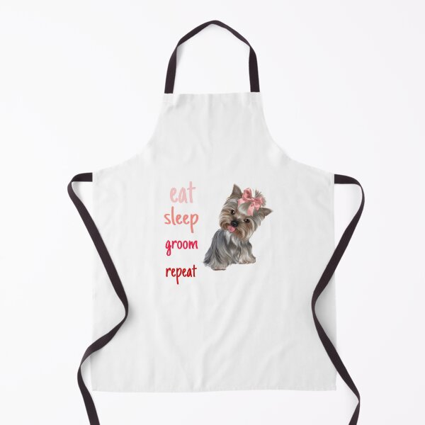 Item preview, Dog grooming eat sleep groom repeat designed and sold by Sesame1195.