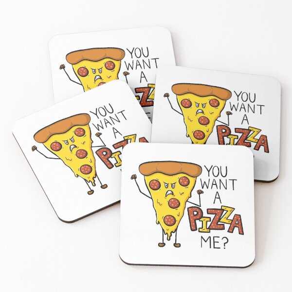 Item preview, You want a PIZZA me?! Fun Pizza Pun Digital Illustration designed and sold by AlmightyClaire.