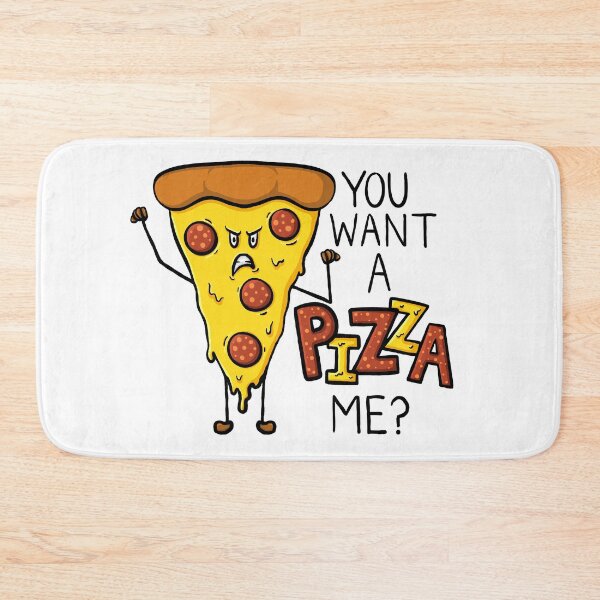 Item preview, You want a PIZZA me?! Fun Pizza Pun Digital Illustration designed and sold by AlmightyClaire.