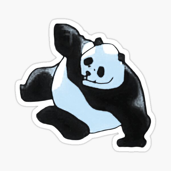 Jujutsu Kaisen Panda Parkour Sticker