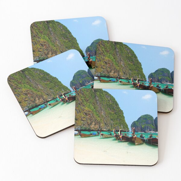 Item preview, Phi Phi Leh Mah Yah bay, Phuket, Thailand beautiful seascape,modern art, wall art, print, personalised gifts, custom printed gifts designed and sold by CameraDesign.