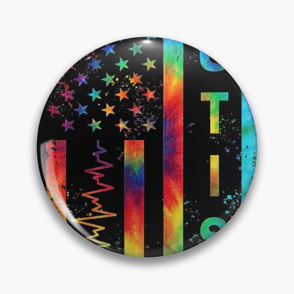 Item preview, American Flag Autism Awareness Teacher Mom Support Tie Dye warrior, awareness, flag, autism warrior, autism awareness, autism flag,  designed and sold by ryanpensyp.