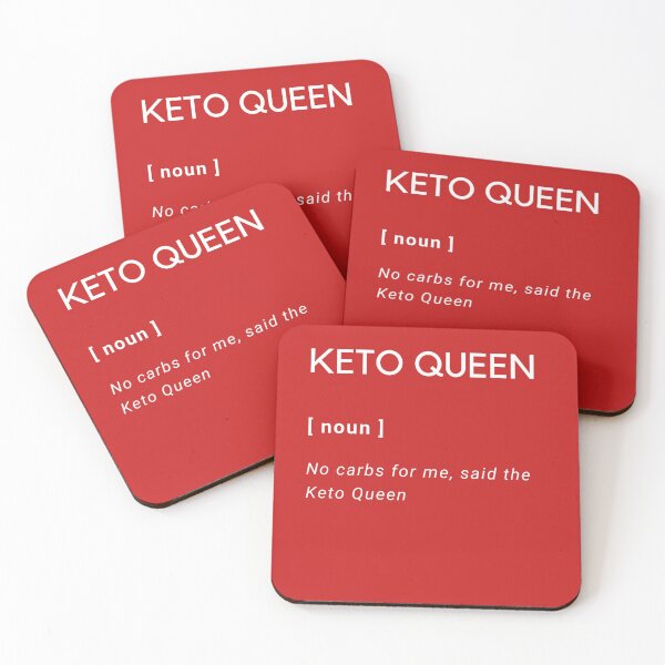 Item preview, No Carbs for me, said the KETO QUEEN | KETOGENIC ME  designed and sold by Le Plus Three.