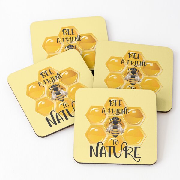Item preview, Bee a Friend to Nature! (On Lt. Yellow) designed and sold by PawsitiveMum.