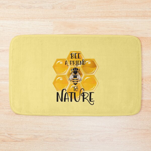 Item preview, Bee a Friend to Nature! (On Lt. Yellow) designed and sold by PawsitiveMum.