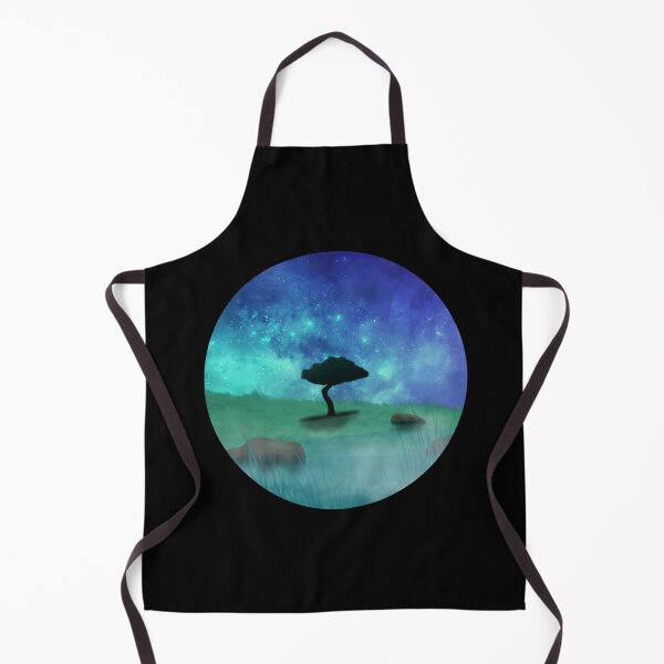 Item preview, Tree Silhouette Galaxy Sky designed and sold by sketchworks.