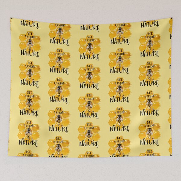 Item preview, Bee a Friend to Nature! (On Lt. Yellow) designed and sold by PawsitiveMum.