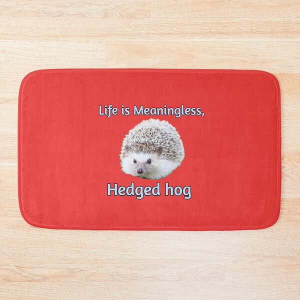 Item preview, Hedged Hog Red designed and sold by Molespignoses.