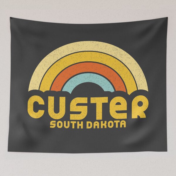 Item preview, Retro Custer South Dakota designed and sold by dk80.