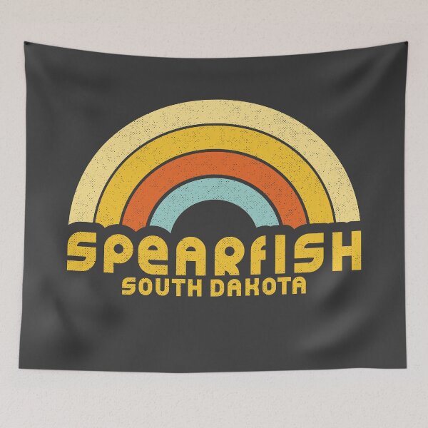 Item preview, Retro Spearfish South Dakota designed and sold by dk80.