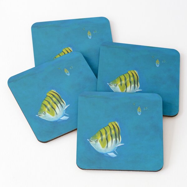 Item preview, yellow fish designed and sold by Nancy Whitcraft.
