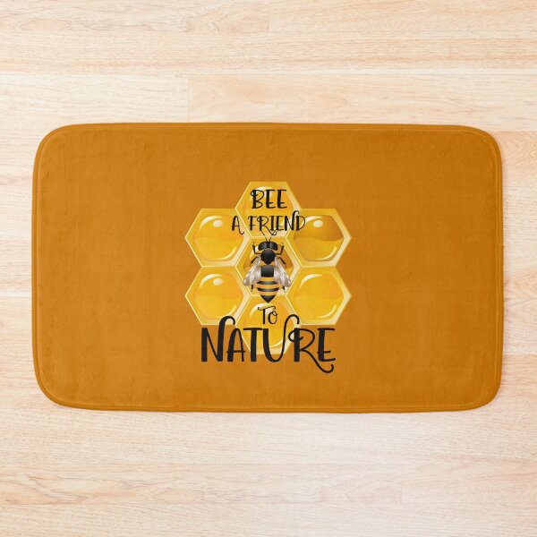 Item preview, Bee a Friend to Nature! (On Dirty Yellow) designed and sold by PawsitiveMum.