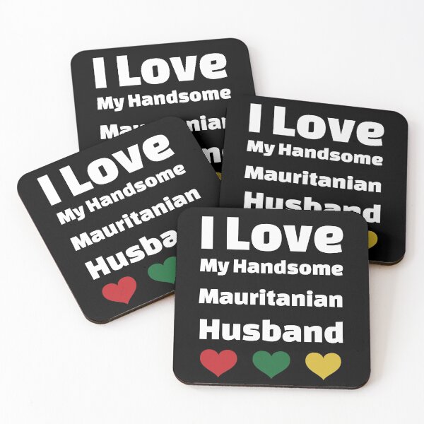 Item preview, I Love My Handsome Mauritanian Husband - Mauritania Husband designed and sold by DiceNLDesigns.