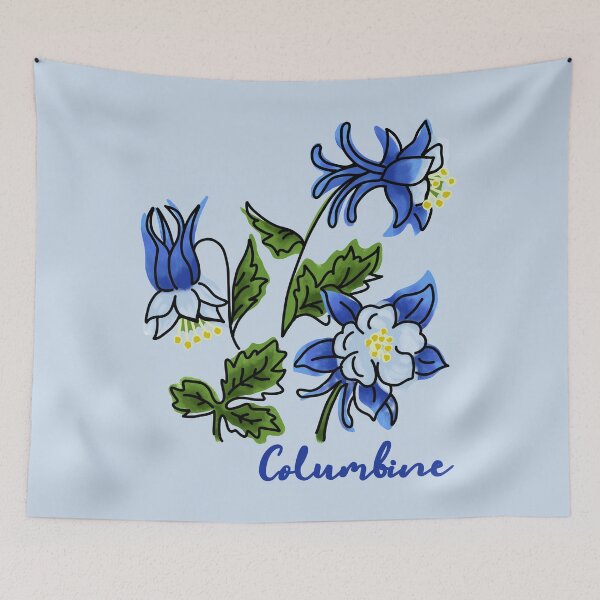 Item preview, Columbine designed and sold by Unhinged Heather.