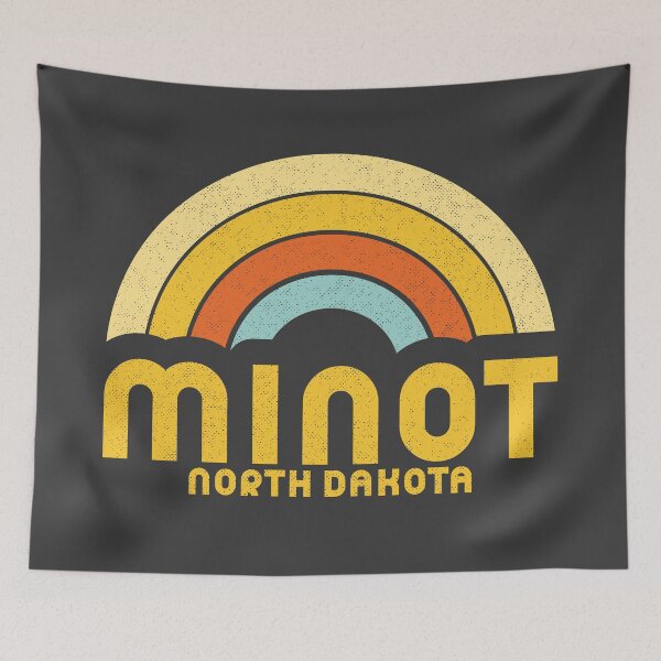 Item preview, Retro Minot North Dakota designed and sold by dk80.