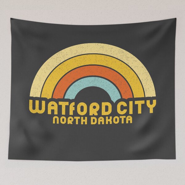Item preview, Retro Watford City North Dakota designed and sold by dk80.