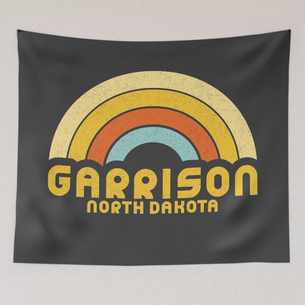 Item preview, Retro Garrison North Dakota designed and sold by dk80.
