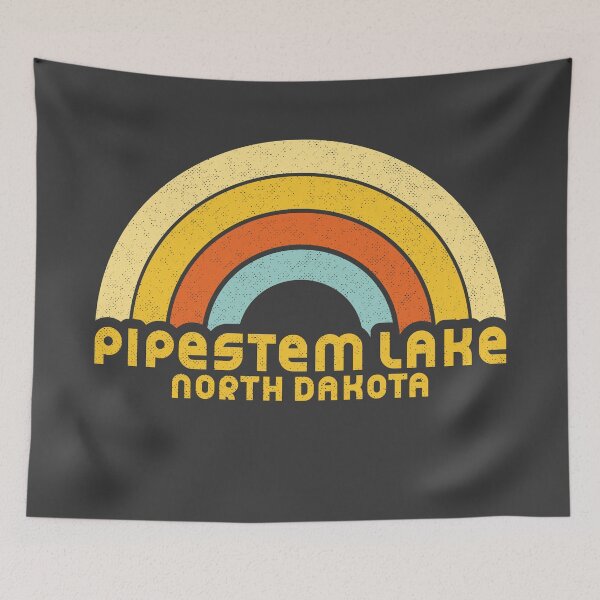 Item preview, Retro Pipestem Lake North Dakota designed and sold by dk80.