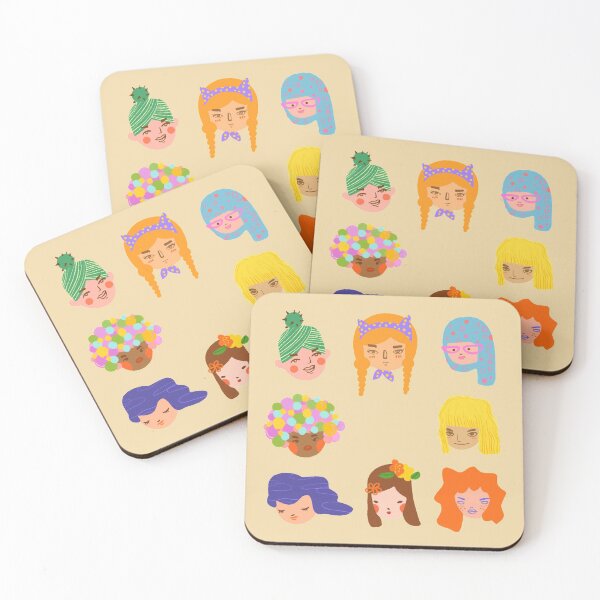 Item preview, Funky hairstyle girls designed and sold by CyndoLin.