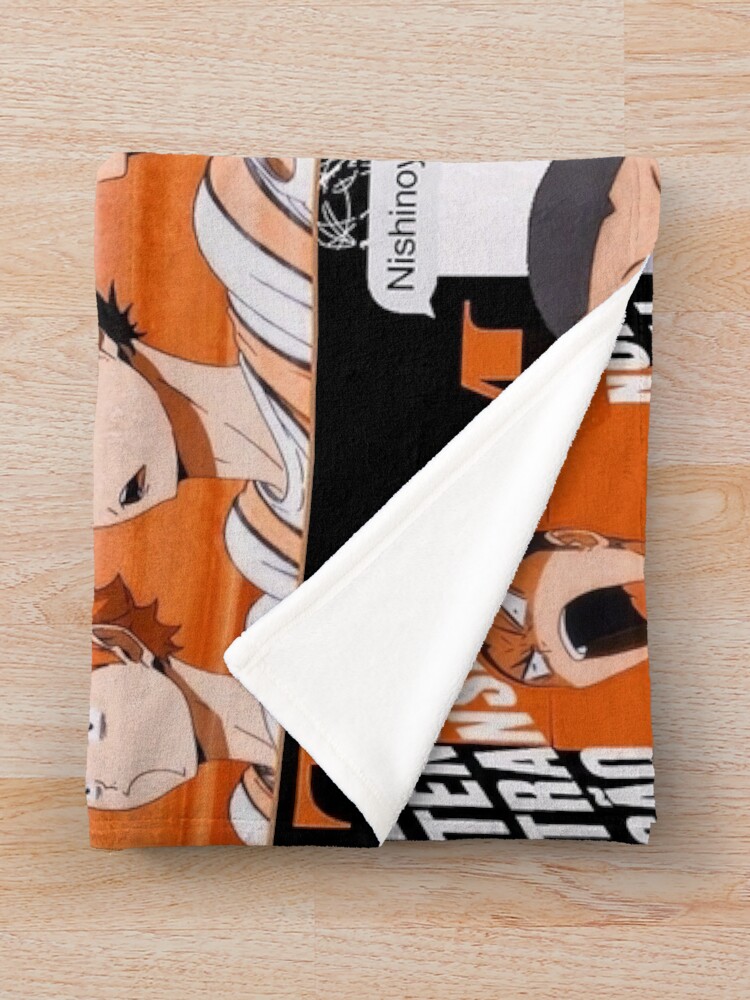 "Haikyuu Poster Anime Series" Throw Blanket for Sale by charlesschott