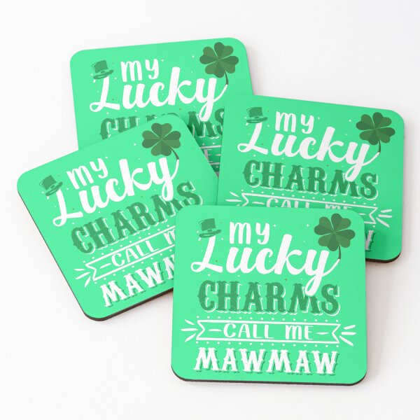 Item preview, My Lucky Charms Call Me Maw Maw - St Patrick's Day designed and sold by K-icon.