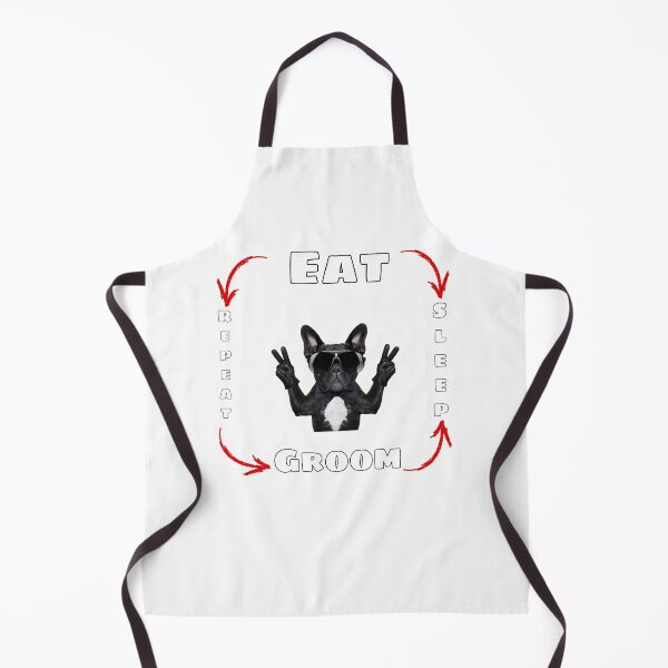 Item preview, Dog grooming eat sleep groom repeat designed and sold by Sesame1195.