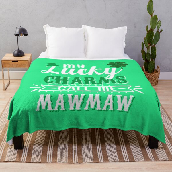 Item preview, My Lucky Charms Call Me Maw Maw - St Patrick's Day designed and sold by K-icon.