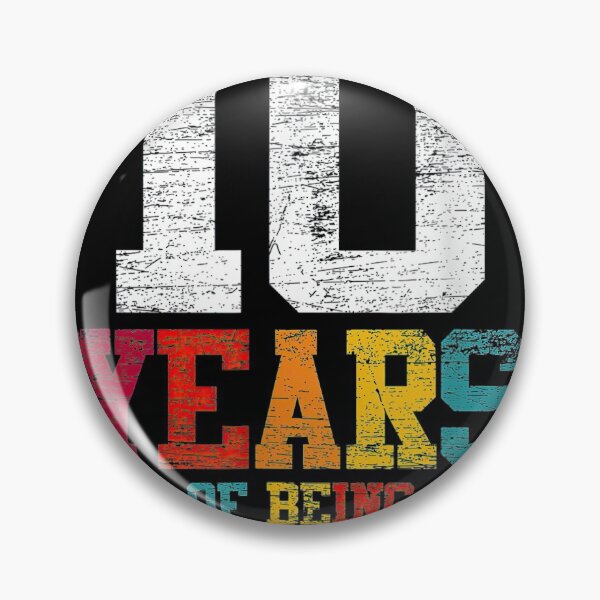 Item preview, 10 years of being awesome, 10th birthday 10th birthday celebration, gift for 10 years old grandson, 10th birthday gifts for girls,   designed and sold by ryanpensyp.