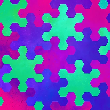 Artwork thumbnail, Interlocking Hex pattern by ForGoodnessJake