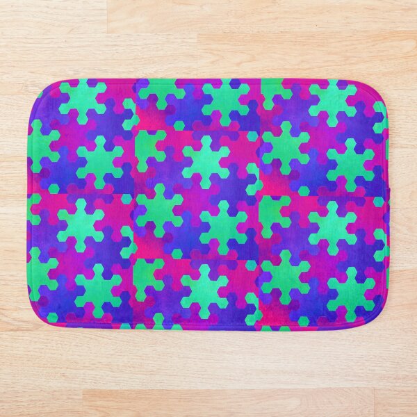 Item preview, Interlocking Hex pattern designed and sold by ForGoodnessJake.