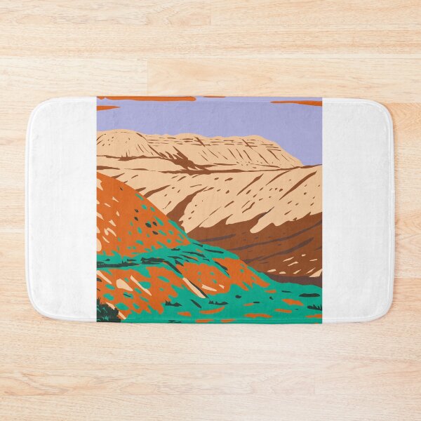 Item preview, Fossil Butte National Monument Located West of Kemmerer Wyoming WPA Poster Art designed and sold by patrimonio.