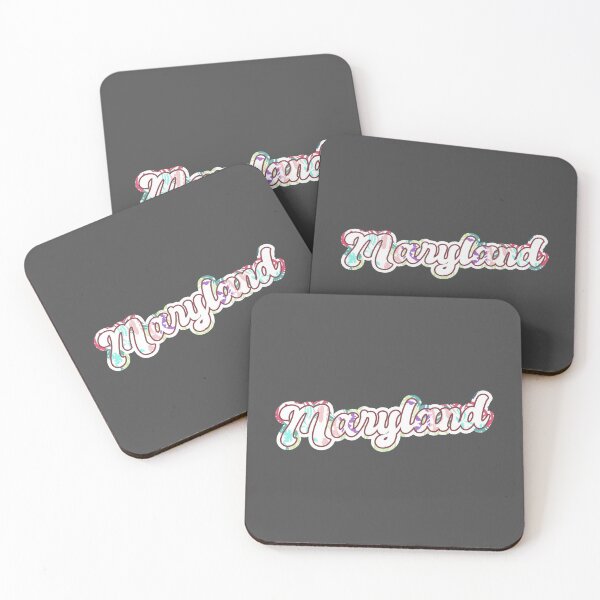 Item preview, Maryland - Colorful White designed and sold by Chubuter.