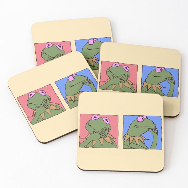 Item preview, I draw kermit the frog doing the hmm thinking. The muppets series. designed and sold by RansRoom.