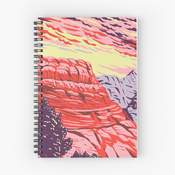 Item preview, The Vermilion Cliffs National Monument in Coconino County Arizona includes the Paria Plateau Vermilion Cliffs Coyote Buttes and Paria Canyon WPA Poster Art designed and sold by patrimonio.