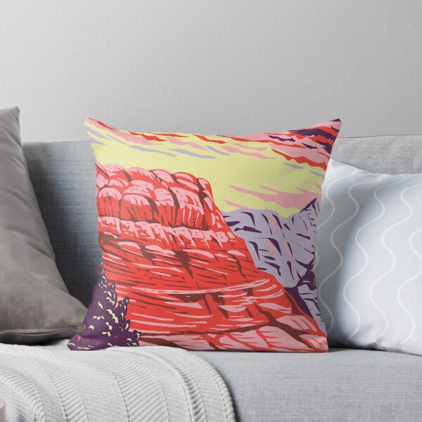 Item preview, The Vermilion Cliffs National Monument in Coconino County Arizona includes the Paria Plateau Vermilion Cliffs Coyote Buttes and Paria Canyon WPA Poster Art designed and sold by patrimonio.