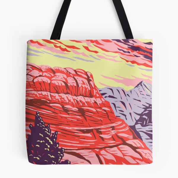 Item preview, The Vermilion Cliffs National Monument in Coconino County Arizona includes the Paria Plateau Vermilion Cliffs Coyote Buttes and Paria Canyon WPA Poster Art designed and sold by patrimonio.