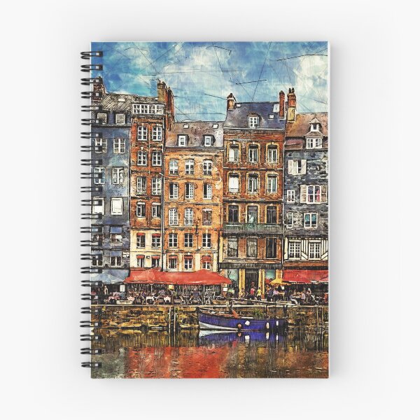 Item preview, Waterfront of Honfleur harbor in Normandy, France. designed and sold by Newlander90.