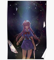 Yuno Gasai Reflection Poster