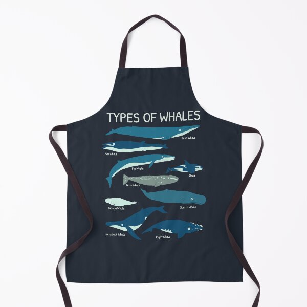 Item preview, Types Of Whales Educational Collection Marine Biology Gifts designed and sold by JokeGysen.