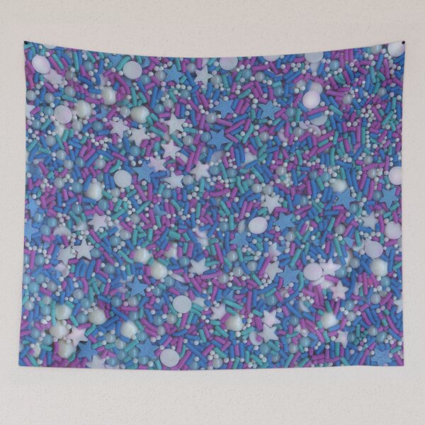Item preview, Blue Purple Teal Cute Sprinkles designed and sold by TinyGinkgo.