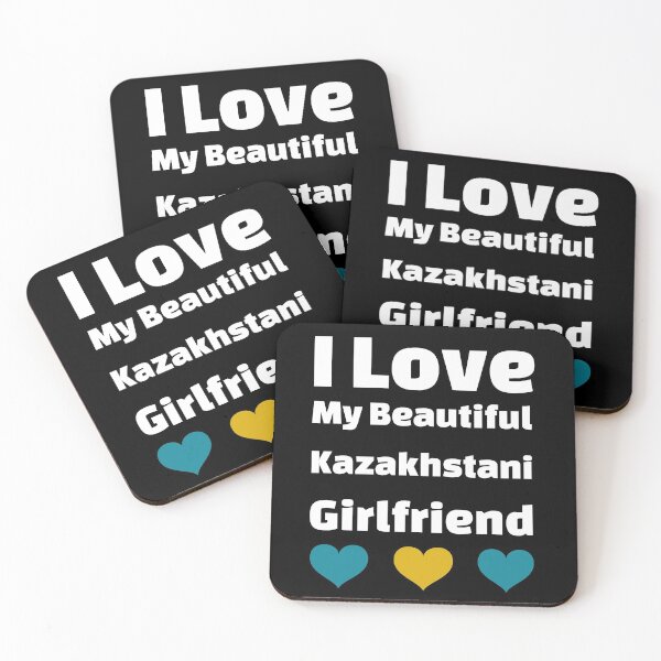 Item preview, I Love My Beautiful Kazakhstani Girlfriend - Kazakhstan Girlfriend designed and sold by DiceNLDesigns.
