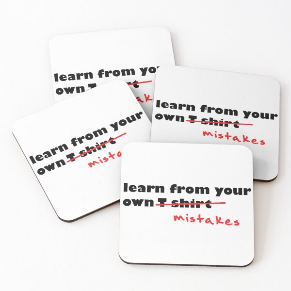 Item preview, Learn from your own mistakes designed and sold by Xdelacra.